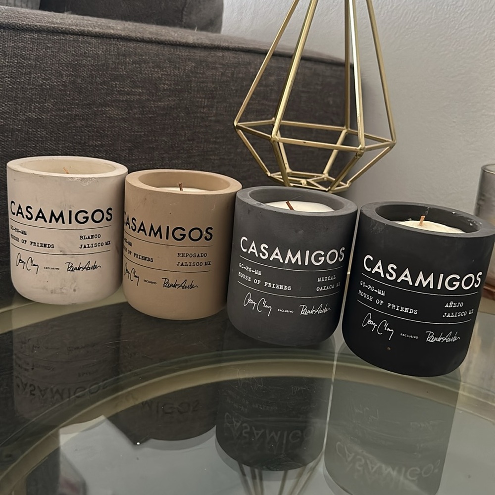 Casamigos Tequila Concrete Candle Set